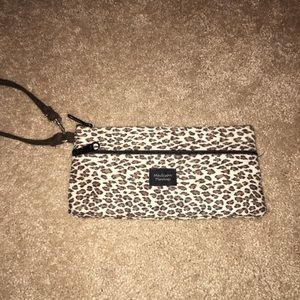 Madison handbag cheetah print wristlet bag
